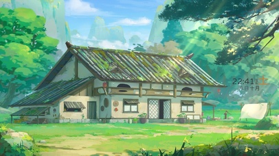 4K唯美治愈山中小屋