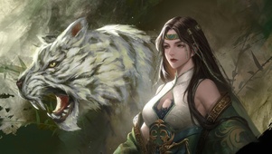 白虎少女