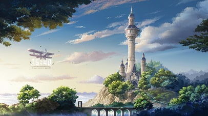 4k唯美治愈日系动漫森林城堡