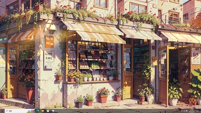 怀旧小卖部（随视角变化）