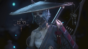 鬼面武士少女