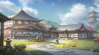 日系护眼动漫治愈场景