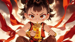 哪吒 发财