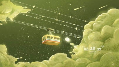 唯美治愈空中巴士