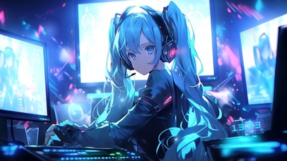 电竟赛博朋克初音