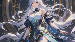 二次元魔族美女