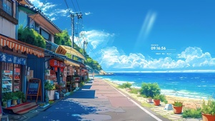 海边小镇