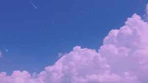 云层星空