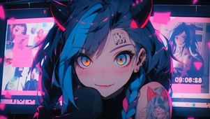 电竞少女 金克丝
