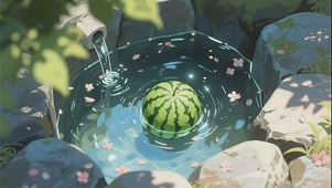 泉水西瓜 动态