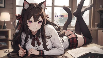 可爱猫猫少女