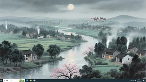 雨天 乡村