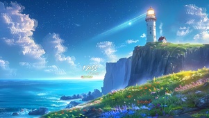 海岸灯塔