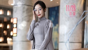 4K优雅连衣裙美女