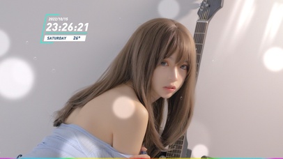 清纯吉他美女【4K-高清】