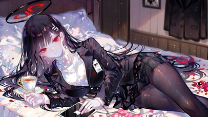 趴着的黑丝御姐-调月莉音