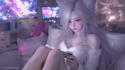 电竞猫耳朵女孩