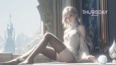 光线照射在她的脸庞上