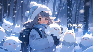 陪你一起看雪