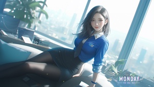 她的气质如同江南水乡的清风
