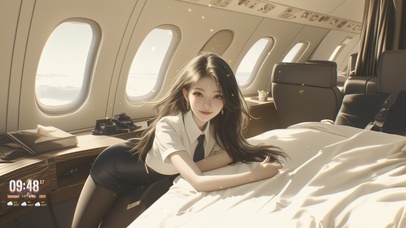 仿佛在光影中闪烁