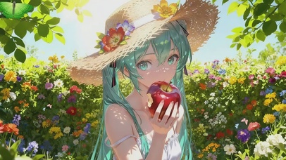 初音少女花野苹香