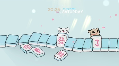 桌面招财狗 全员蓝色版