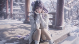 毛衣女孩