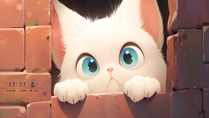 大眼萌萌猫猫