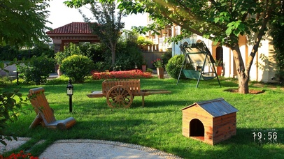 4K唯美花园小院