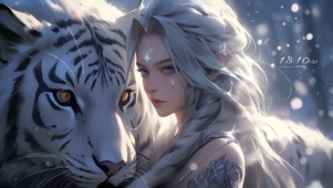 白虎守护少女