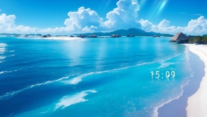 蓝色大海