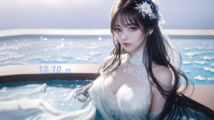 绝美古风纯欲少女