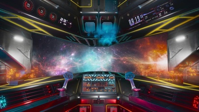 4K科幻太空飞船星际穿梭