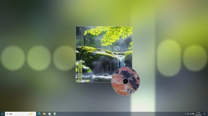 翠苔流瀑1-桌面主题