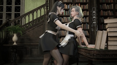 4k书房里的女仆