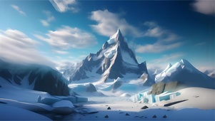 雪山