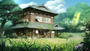 治愈日系向往的田园
