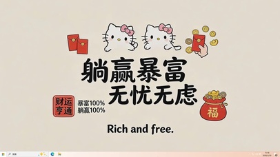 躺赢暴富 无忧无虑