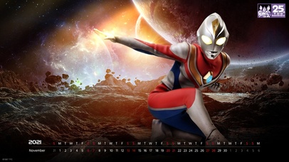 迪迦25周年11月壁纸