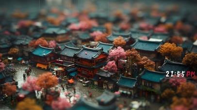 微距别样江南古街