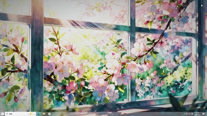 漫入春潮-桌面主题