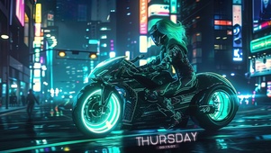赛博机车少女