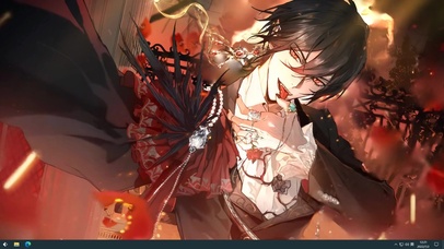 时空中的绘旅人—艾因 红月血冕