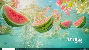 夏天西瓜桌面主题