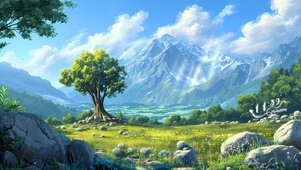 静心观山