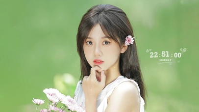 清新文艺范美女