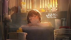 4K洗澡澡女孩