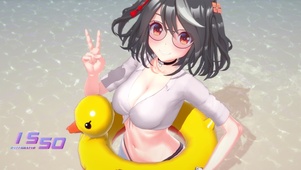 鸭子泳圈萝莉