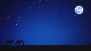 月亮夜空